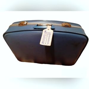Vintage Blue Suitcase